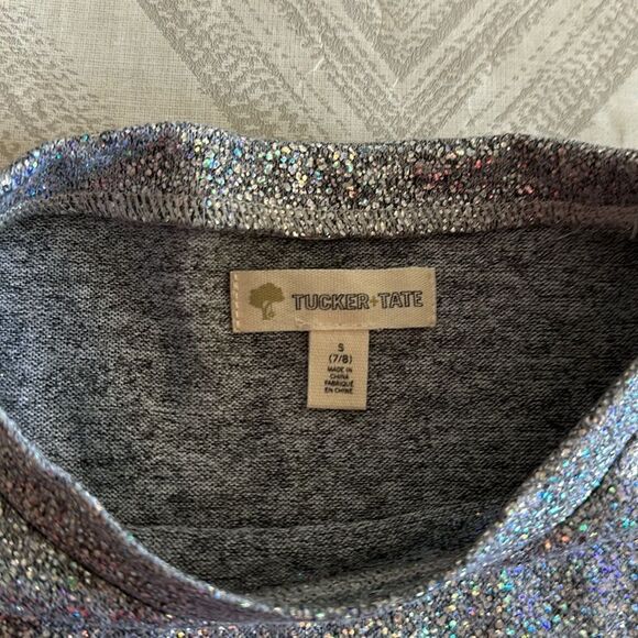 Tucker + Tate Metallic Silver Short-sleeve Shirt - Picture 5 of 7